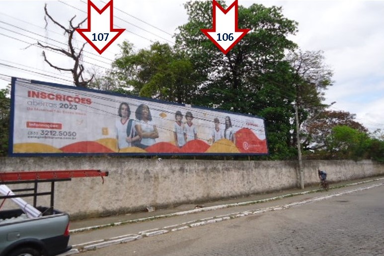 106-107 placa outdoor